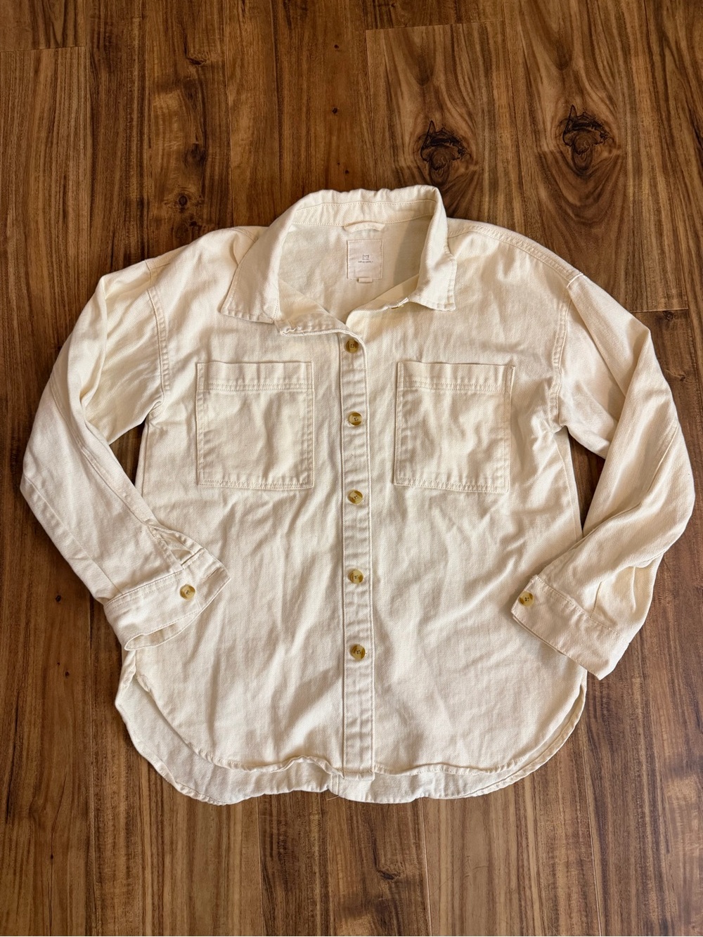 Thread and Supply White Button Down